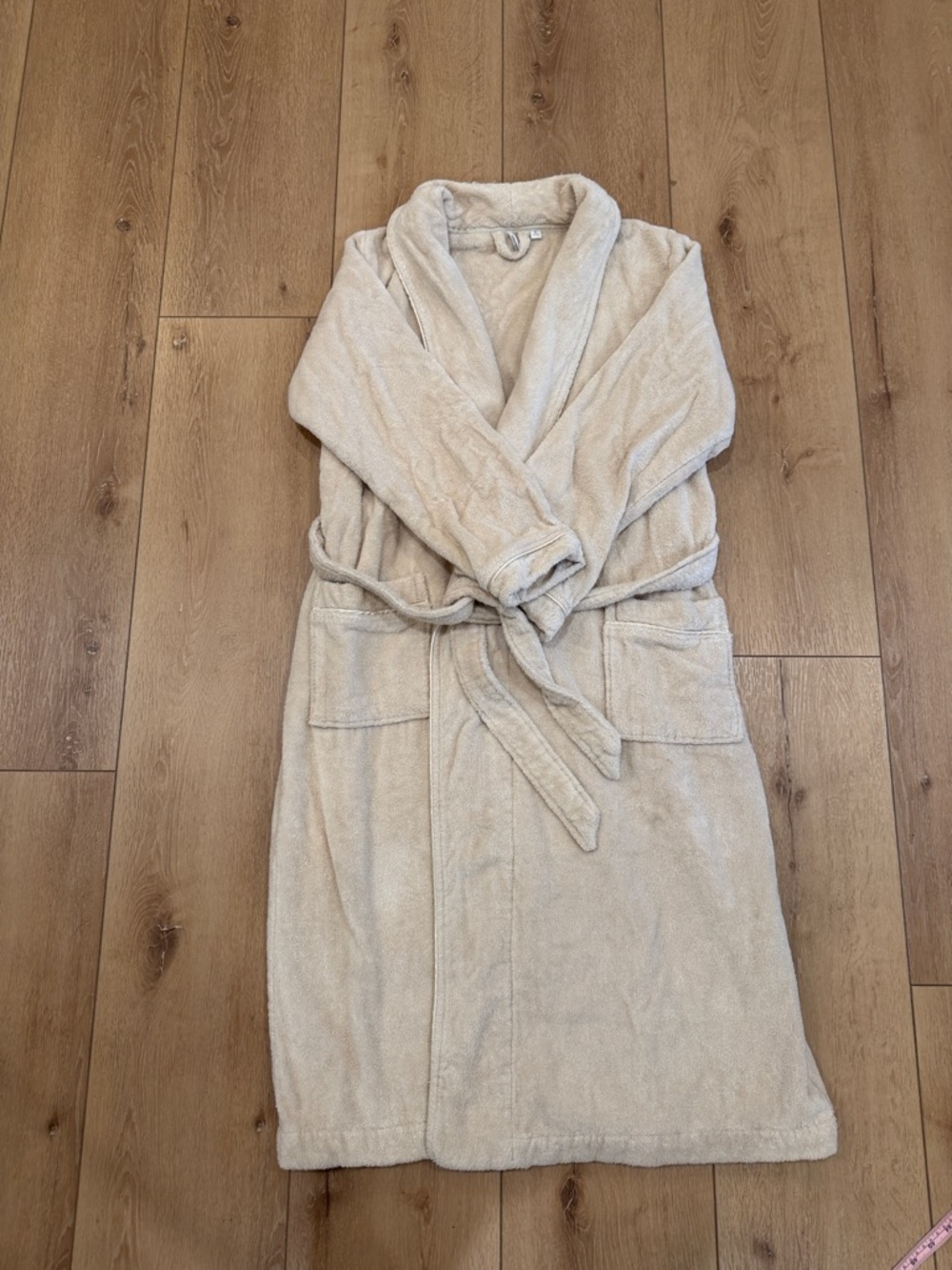 Nordstrom‘s Plush Cream Robe with Shawl Collar